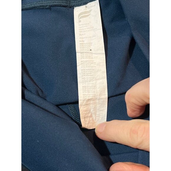 Fabletics Colorblock High-Waisted Powerhold Leggings Size Large - Picture 4 of 4